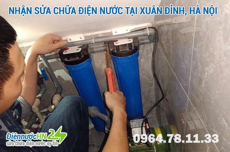 Nhận Sửa chữa điện nước tại Xuân Đỉnh, Hà Nội