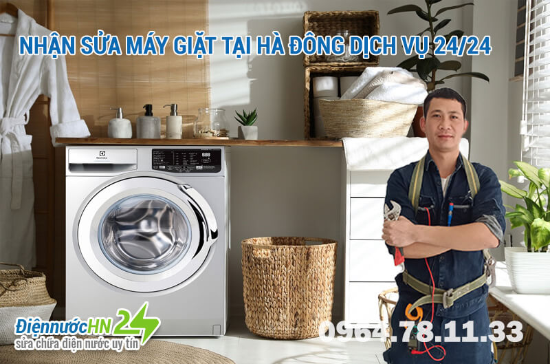 Nhận Sửa máy giặt tại Hà Đông dịch vụ 24/24