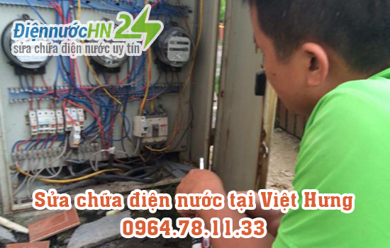 Sửa chữa điện nước tại Việt Hưng