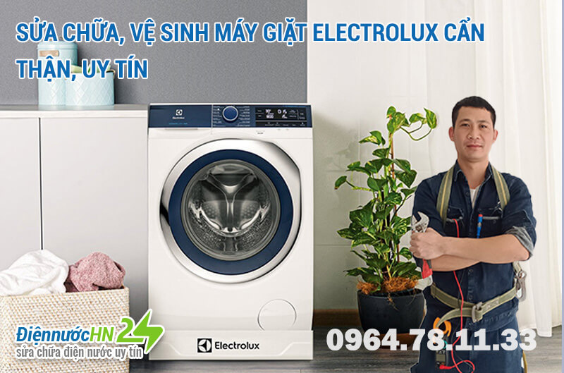 Sửa chữa, vệ sinh máy giặt Electrolux