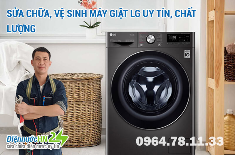 Sửa chữa, vệ sinh máy giặt LG