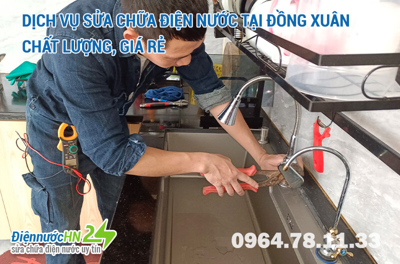 Dịch vụ Sửa chữa điện nước tại Đồng Xuân chất lượng, giá rẻ