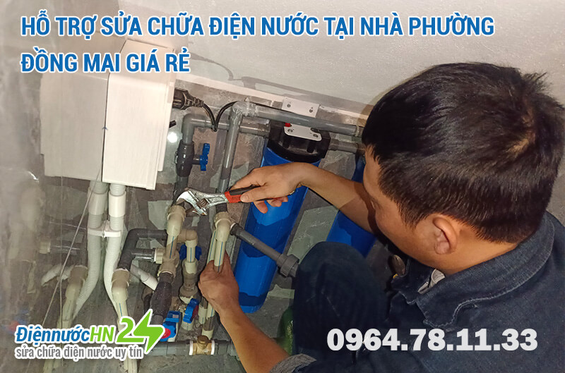 Hỗ trợ Sửa chữa điện nước tại nhà phường Đồng Mai giá rẻ 