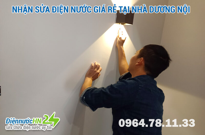 Nhận sửa điện nước giá rẻ tại nhà Dương Nội