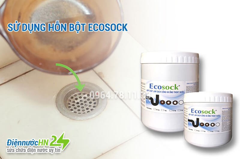 Sử dụng bột EcoSock
