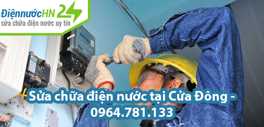 Sửa chữa điện nước tại Cửa Đông