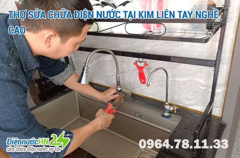 Thợ sửa chữa điện nước tại Kim Liên tay nghề cao