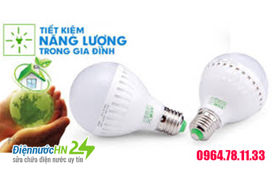 Sử dụng bóng đèn LED giúp tiết kiệm điện năng