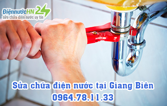 Sửa chữa điện nước tại Giang Biên