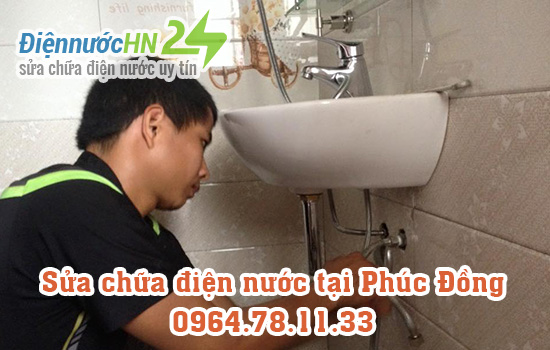 Sửa chữa điện nước tại Phúc Đồng