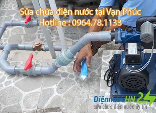 Sửa chữa điện nước tại Vạn Phúc