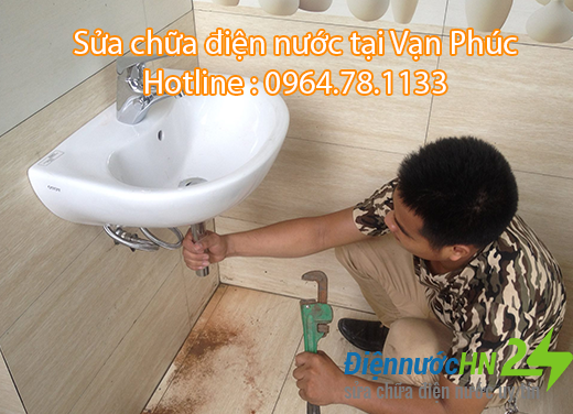 Sửa chữa điện nước tại Vạn Phúc