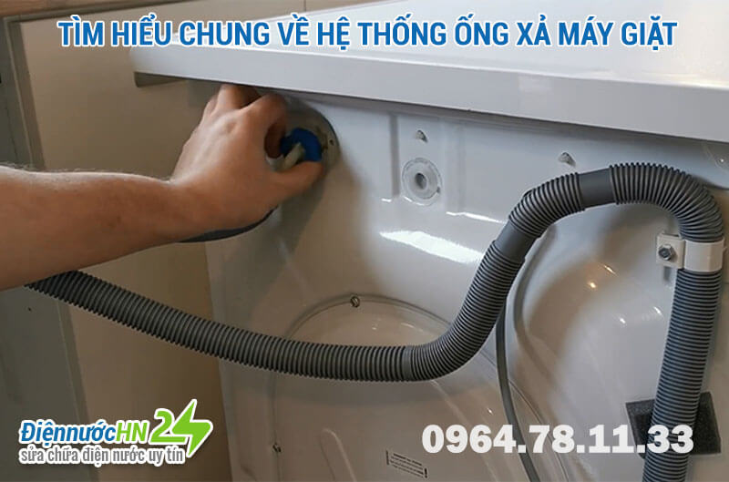 Tìm hiểu chung về hệ thống ống xả máy giặt